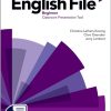 ENGLISH FILE 4E BEGINNER SB CPT